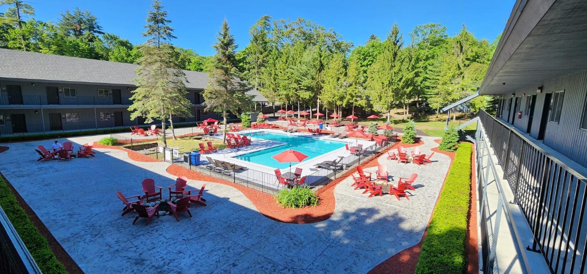 The Stone Gate Resort Lake George Exteriér fotografie